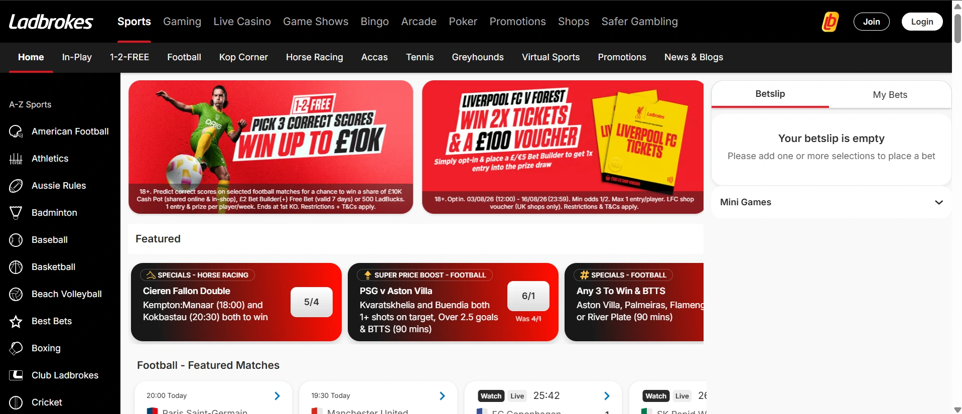 Ladbrokes sázková kancelář