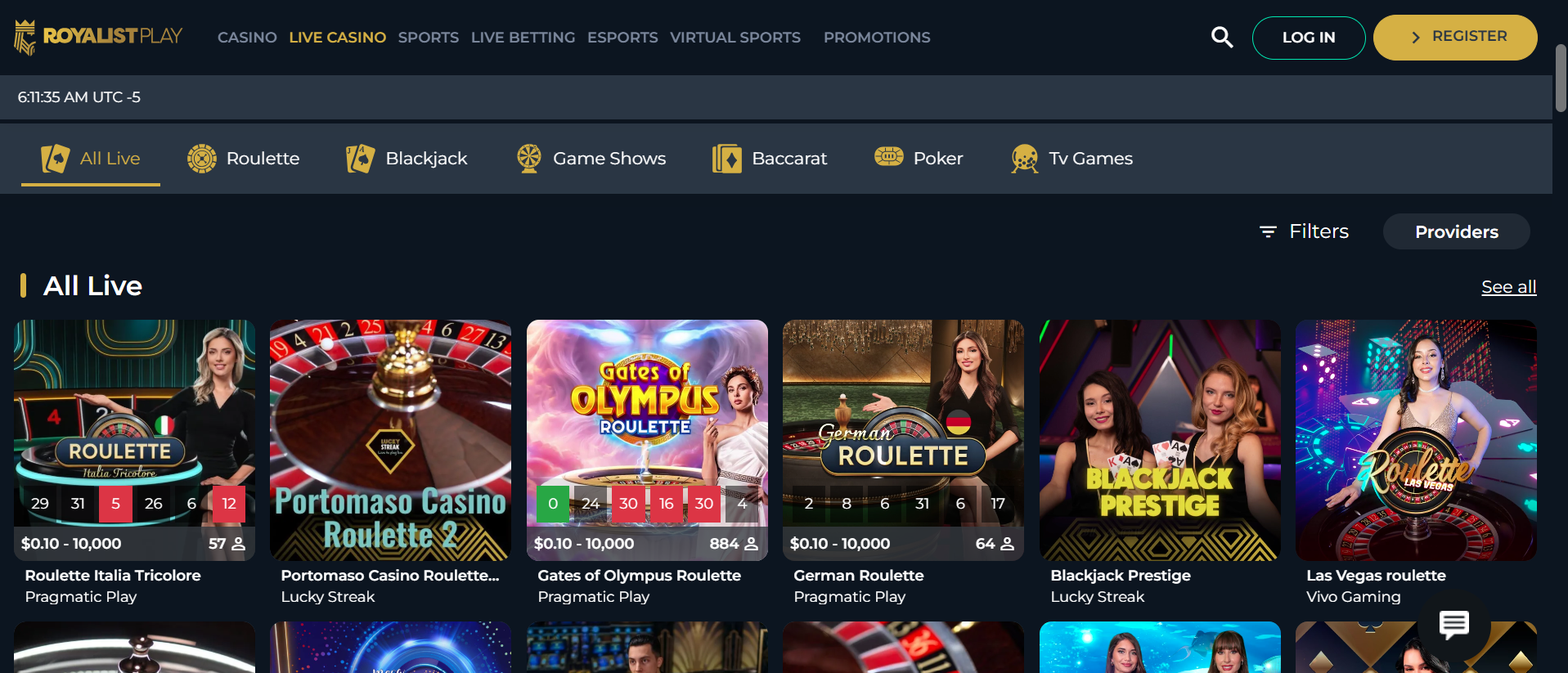 Royalistplay online sázení
